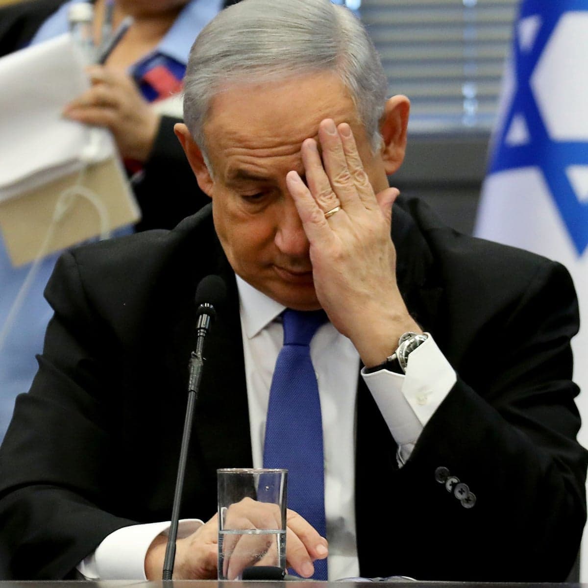 Netanyahu out by...?