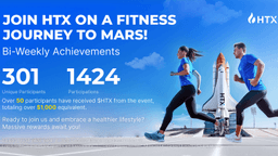 HTX’s 12th Anniversary: “Get Fit on Mars” Campaign Sparks a Fitness Movement, Propelling Web3’s Genuine Long-Term Vision