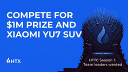 HTX Celebrates 12th Anniversary With Grand Launch of Million-Dollar HTTC S1 Trading Competition