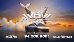 BloFin WOW (War of Whales) 2025 Grand Prix Opens Registration for $4.2M Trading Championship and Tesla Cybertruck Prize