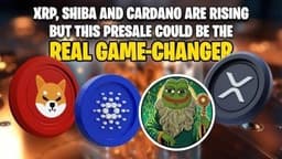 XRP’s SEC Win Sparks Whale Interest, Shiba and Cardano Climb, but Pepeto Emerges as 2025’s Best Memecoin to Buy