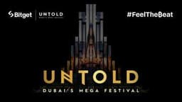 Bitget Lights Up UNTOLD Dubai With Immersive LED Tower and Global Fan Experience