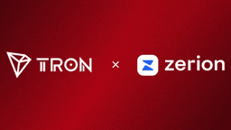 Zerion Wallet Integrates TRON to Support the Mass Adoption of Stablecoin Payments