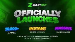Zesty.bet Launches With 10,000+ Games, Sportsbook, and Wager-Free Rewards