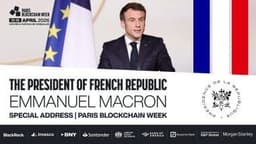 Emmanuel Macron to Deliver Special Address at Paris Blockchain Week: a First for a Sitting G7 President at an Institutional Digital Assets Conference