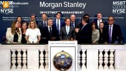 NYSE Welcomes Morgan Stanley’s MSBT Launch as First Spot Bitcoin ETF Issued by a Major US Bank
