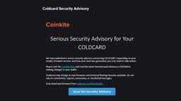 Coinkite Under Fire for Retaining Customer Emails After $88M Coldcard Hack