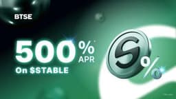 BTSE Unveils Stable Staking: A Major Initiative Offering Up to 500% APR