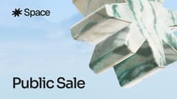 Space Announces Public Sale of its Native Token, $SPACE