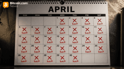 Defillama Confirms April 2026 as Crypto's Most-Hacked Month With 30 Incidents