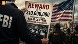 US Offers $10M Reward as DOJ Restrains Over $700M in Crypto From Scam Centers Targeting Americans