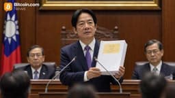 Taiwan Lawmaker Calls for Bitcoin Reserve Funded by $602B FX Chest