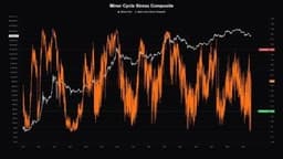 Bitcoin Miner Stress Hits 'Historically Rare' Level as 20% of Miners Operate at a Loss
