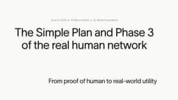 World Turns Three: Sam Altman-Backed Project Launches Phase 3 to Drive Real-World Utility