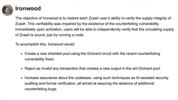 Zcash Price Climbs 13% in a Week as Network Preps Ironwood Upgrade