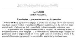Hungary Repeals Strict Crypto Rules to Align With EU MiCA Framework