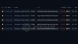 Lookonchain: Strategy-Linked Wallet Moves 1,030 BTC as Fourth Sale Looms
