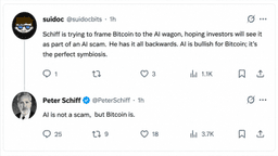 Peter Schiff Says AI Could Turn Into Bitcoin's Biggest Threat