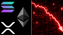 ETH, SOL, and XRP Price Predictions Flash Major Downside Risk